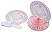Juvale Baby Shower Decorations - 6 Pieces Girl Theme Baby Shower Table Centerpieces Party Supplies, Pink