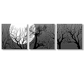 Canvas Wall Art Black and White...