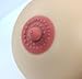 Hand Stress Reliever Ball by TISHAA, Fake Breast Squeeze Boob Ball,Hand Stress Ball With SUPER Cute GIFT Pouch