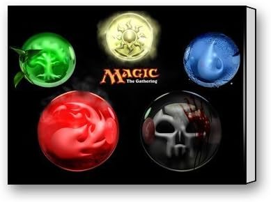 ArtShop Gallery Wrapped Magic The Gathering Theme Custom Modern Art Painting Wall Decor Canvas Print