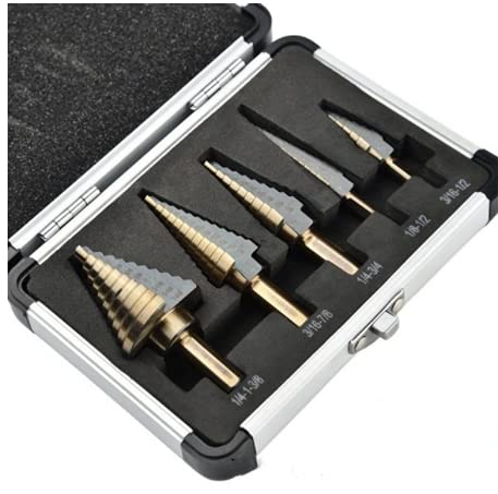 HSS 4241 Cobalt Multiple Hole 50 Sizes Step Drill