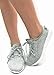 The Collection JILL Womens Athletic Shoes Casual Fashion Breathable Sports Sneakers, Grey White, 8.5