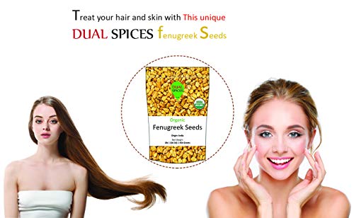 Fenugreek Seeds Organic 1lb - BULK PRICE - Thumbnail 2