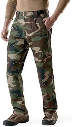 CQR Men's Tactical Pants Lightweight EDC Assault Cargo TLP104 / TLP105