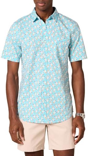 peacock blue dress shirt Jinda Men's Soft Button Down Shirt Long Sleeve Dress Shirt Formal Fashion Summer Cotton Spandex Button Up Shirt Peacock Blue 18