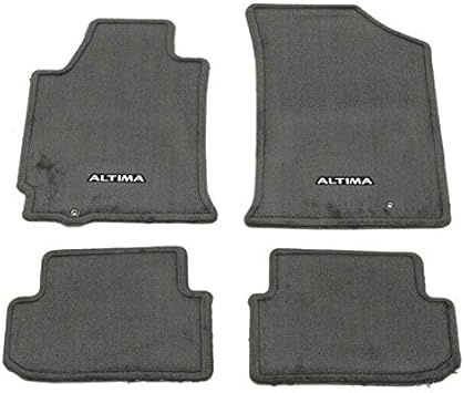 Amazon Com 2009 2012 Nissan Altima Coupe Charcoal Carpeted Floor Mats Front Rear Oem New 999e2 Uuc10bk Automotive