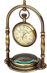 VETERIS Desk Clock Table Clock with Maritime