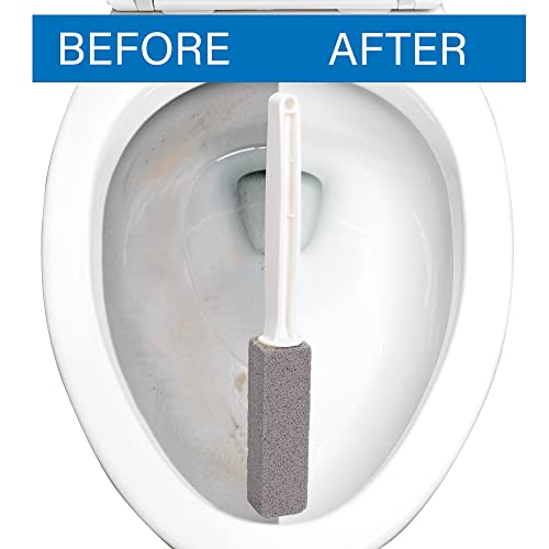 Pumice Stone for Toilet Cleaning by Scrub GENIE 2Pack Multipurpose