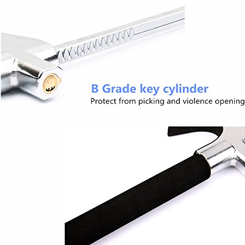 image for GKselling Car Lock, Universal Adjustable Car Steering Wheel Lock Secur