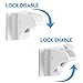 BALFER Baby Safety Magnetic Cabinet Lock 1key 4locks