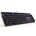 ET Robot RGB Mechanical Gaming Keyboard 16.8 Million Color LED Backlit and Exclusive Side Light with MX Blue Switches USB Wired Aluminum Chassis