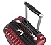 Lucas Outlander Carry On Hard Case 20 inch Expandable Rolling Suitcase With Spinner Wheels (20in, Burgundy)