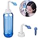 HALOVIE Nasal Wash Bottle, 500ml Nasal Irrigation for Adults & Kids, Blue, ABS Plastic, Waterproof, Sinus Rinse Treatment, Nose Care