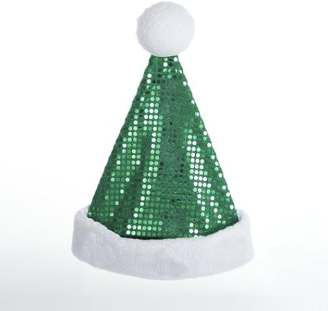 green irish santa hat