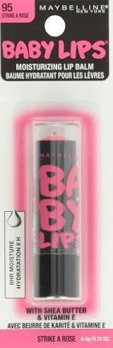 Maybelline Baby Lips Balm Electro Strike A Rose Lip Care Moisturizing 0.15 Oz view 2
