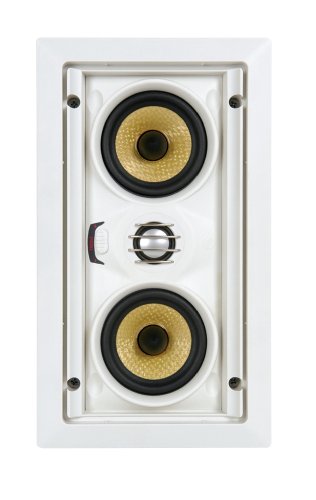 SpeakerCraft AIM LCR3 Five Pivoting Home Cinema Speaker - Each (White)