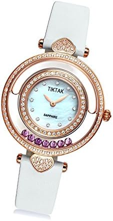 Womens Watches, TIKTAK Fashion Perfume Design Ladies Wrist Watches Swiss Quartz Sapphire with Leather Strap