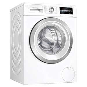 Bosch WAU28T64GB Washing Machine 9kg Capacity, AllergyPlus, SpeedPerfect, 1400rpm spin, White, Serie 6, Freestanding