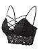 Fifth Parallel Threads FPT Strappy Lace Front Pullover Bralette, Bwpeper089_black, Small