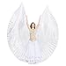 Dance Fairy Belly Dance Silk-Like Isis Wings with Sticks