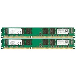 Kingston KVR13N9K2/16 Werkgeheugen 16 GB (DDR3 Non-ECC CL9 DIMM Kit, 240-pin, 1,5 V)