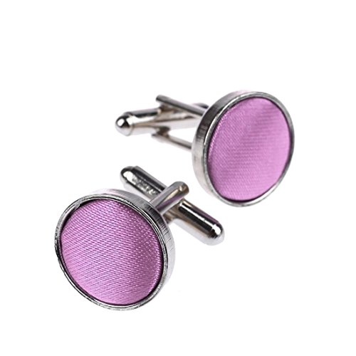 DBB3E01L Medium Orchid Solid Fitted Woven Microfiber Self Tie Bow Tie Hanky Cufflinks Set Bridegrooms Gift By Dan Smith