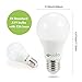 OxyLED OxyBulb 9W 810lumen Equivalent 3000K A19 LED Light Bulbs with E26 Base, Soft White Light(6 Pack)