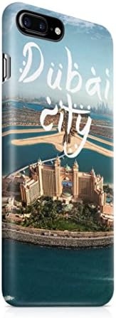 Dubai Palm Jumeirah Protective Hard Plastic Shell Case Cover For iPhone 7 Plus