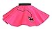 Hip Hop 50's Shop Baby and Toddler Poodle Skirt (Hot Pink, Toddler)