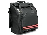 D'Luca DAG-96/120-BK Pro Series Accordion Gig Bag for 96/120 Bass Piano Accordions, Black