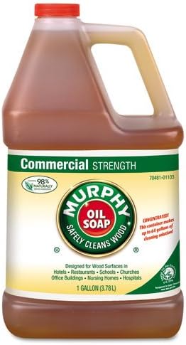 Murphy Oil Soap Soap Concentrate, 1 gal Bottle - Includes four per case.