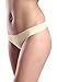 Wealurre Women's Microfiber Low Rise No Show Thong Pantie