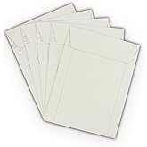 50 EcoSwift 7 x 9 Rigid Photo Mailers Keep Flats White Cardboard Self Seal Envelopes 7x9