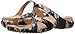 crocs Women's Meleen Twist Graphic Flat Sandal, Black/Floral, 9 M US