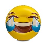 BigMouth Inc Tears of Joy Emoji Snow Tube