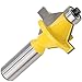 Lily's Gift 120°Lock Miter Finger Joint Glue Router Bit Tenon Cutter Tool W/1/2″ Shank