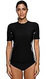 beautyin Women's Rash Guard Short Sleeve Rashguard Sun Protection Shirt UPF 50+
