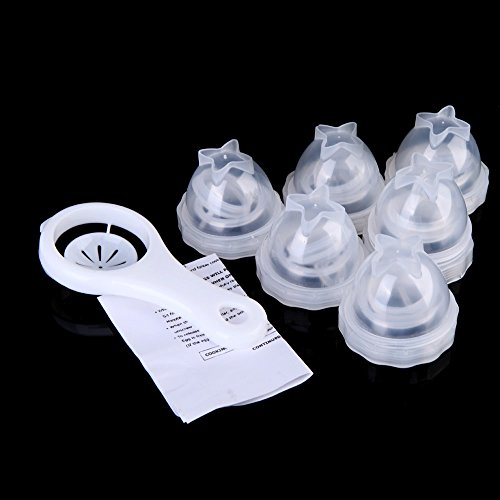 image for AnOs-Kitchenware 7pcs/Set Hard Boil Eggs Cooker Without Shells + Egg S