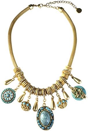 Kali Collection Upscale Bohemian Statement Necklace