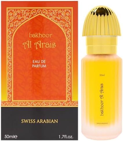 Bakhoor Al Arais by Swiss Arabian Perfumes Eau De Parfum 50ml