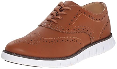 Cole Haan Boy's Z Grand OXFORDPERF BRT IVO-K, British Tan Tonal