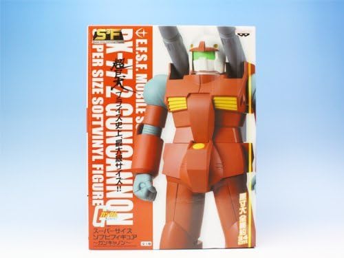 機動戦士ガンダム スーパーサイズソフビフィギュア ガンキャノン ポスターおまけ付き バンプレスト アニメ 販売実績no 1