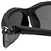 Tifosi Wisp T-I900 Dual lens Sunglasses,Matte Black Frame/Smoke, All-condition Red & Clear Lens,One Size