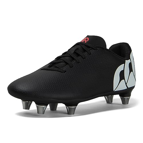 Canterbury Speed Raze SG Junior Rugby Boots Black/White at Amazon
