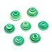 Bememo 720 Pieces Sewing Craft Buttons Resin Buttons Assorted Buttons for Crafts Sewing Decorations, 2 Holes and 4 Holes (Green)
