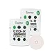 Smart Buy 200 Pack DVD-R 4.7gb 16x White Printable Inkjet Blank Media Record Disc, 200 Disc 200pk