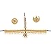 Khushi Purchase Women's Bharatanatyam Full Set (10 Items) Multi-Colour