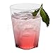 Clear Plastic Cups | 7 oz. 80 Pack | Hard Disposable Cups | Square Plastic Wine Cups | Plastic Cocktail Glasses | Small Plastic Drinking Cups | Plastic Party Cups | Bulk Wedding Plastic Tumblers