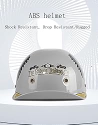 LBZHBHE Half Shell Skull Cap Helmet, Retro Baseball