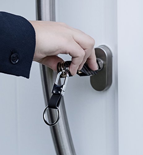image for NEW and UNIQUE DESIGN! Compact Smart Key Holder by Captiosa | Carbon F